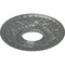 Ekena Millwork Hurley Ceiling Medallion (Fits Canopies up to 7 1/4"), 22 1/8"OD x 7 1/4"ID x 1 3/4"P, Platinum CM26HUPLS - alternate 2